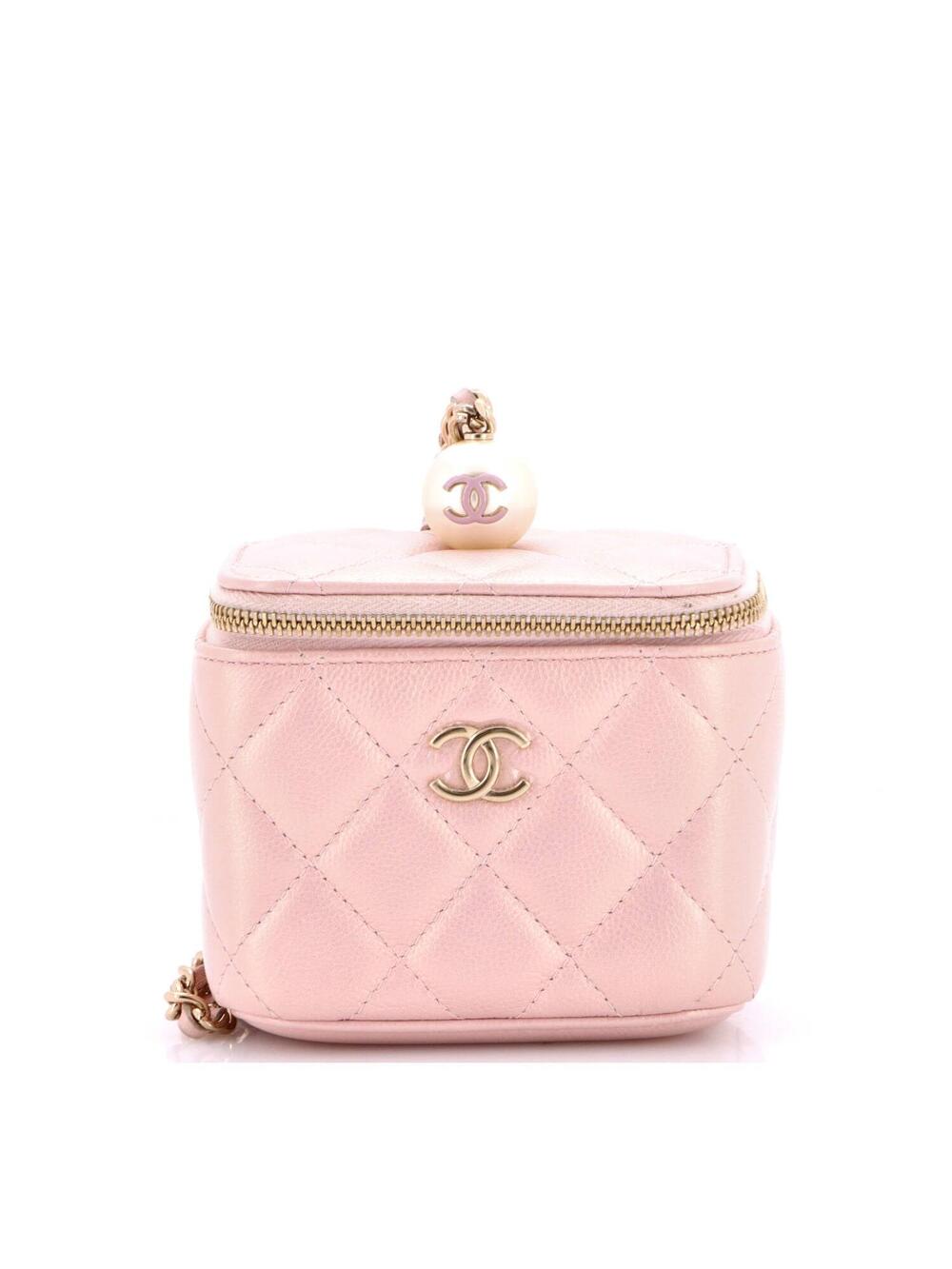 Chanel Classic Pearl Vanity Case With #327300C25B
